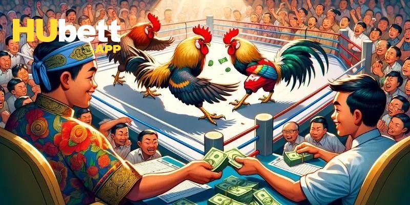 Những sảnh đá gà siêu chất lượng có mặt ở Hubet