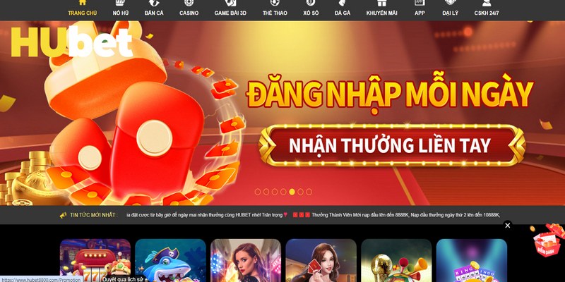 Những điểm nổi bật của các chương trình khuyến mãi Hubet